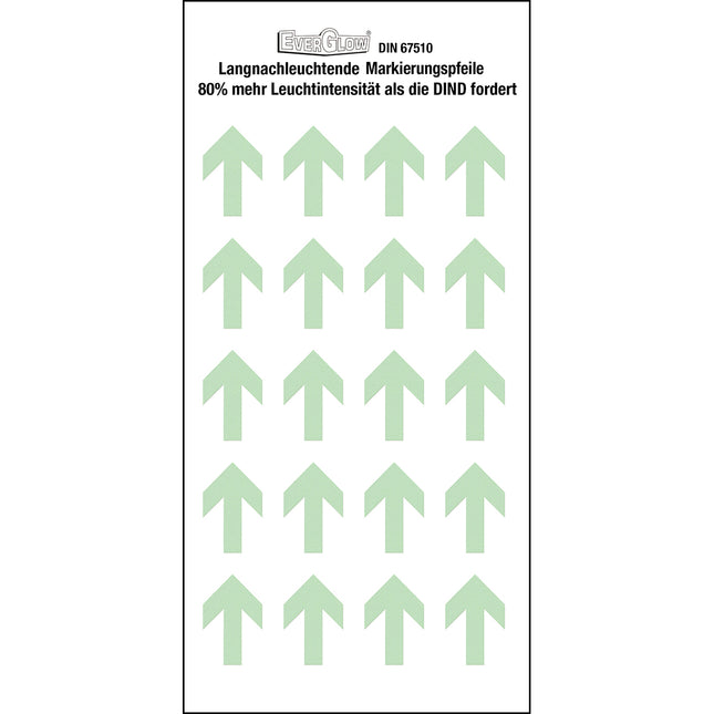 BradyGlo Warning Arrows