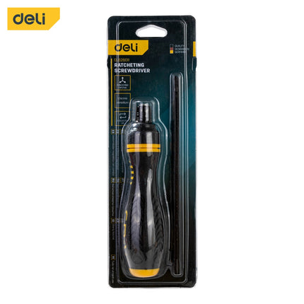 Deli Ratchet Screwdriver 6/PH2x180mm | EDL626011