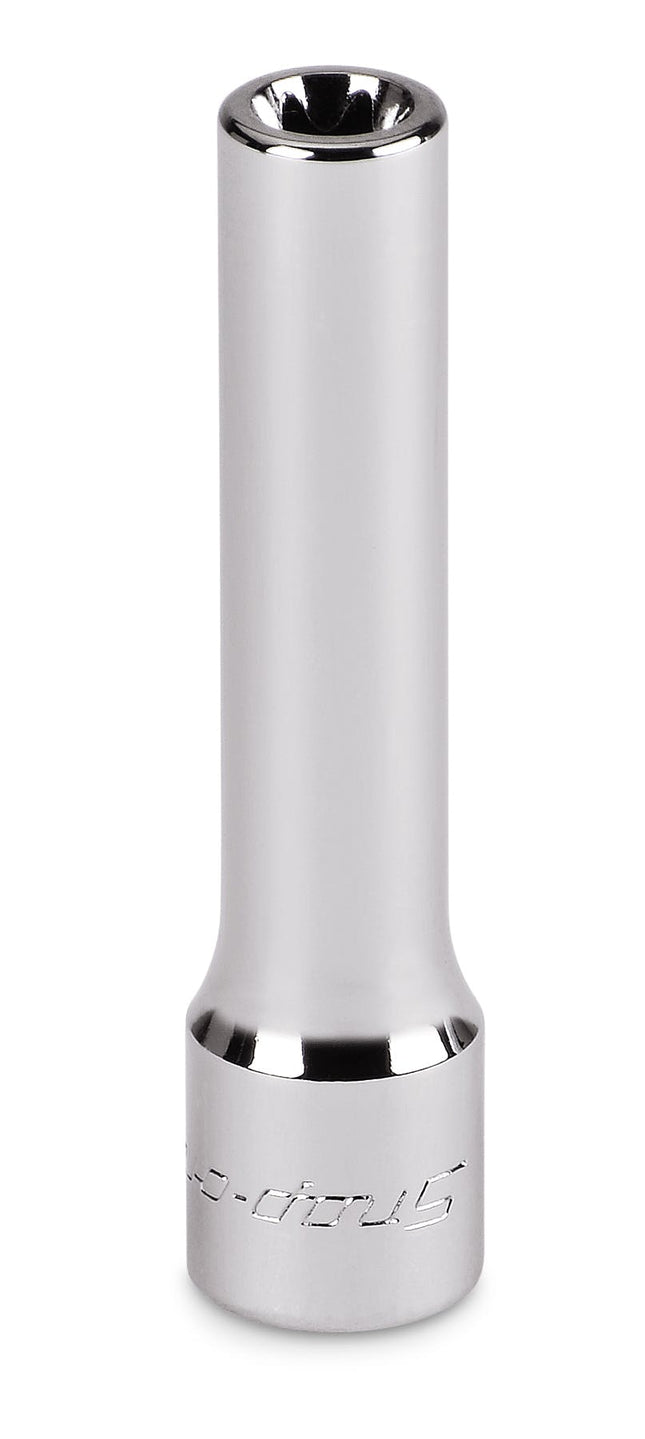 STLE70Snap-Onمقبس TORX® E7 عميق بمحرك 1/4" مطلي بالكروم