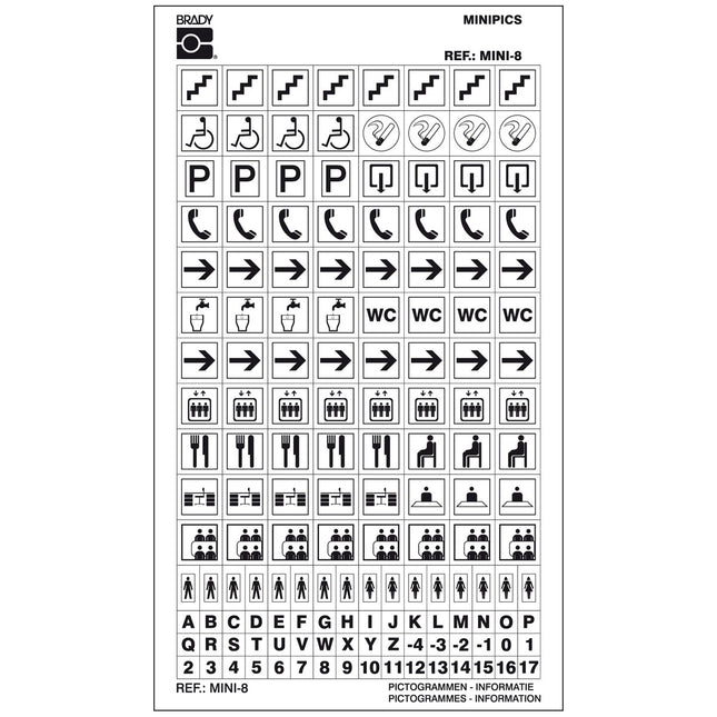 MiniPictograms  Mini 8 Information
