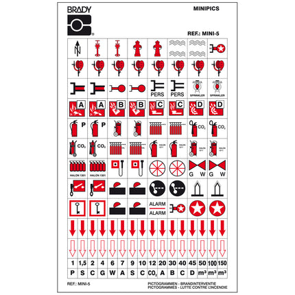 MiniPictograms  Mini 5 Fire equipment