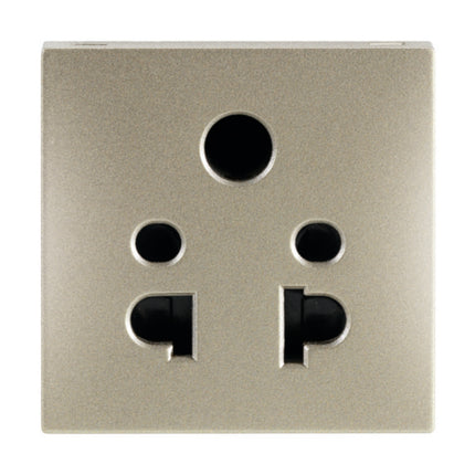 574833Legrandمقبس Legrand محمي 6A 2/3 PIN ذهبي بجهة حماية