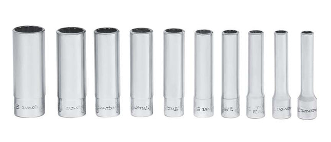 110STMDYSnap-Onمجموعة مقابس عميقة SAE من سناب أون 10 قطع