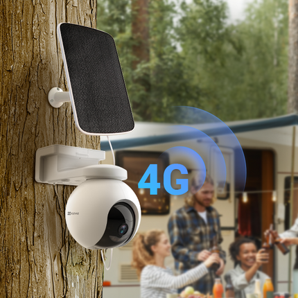 EZVIZ EB8 4G 3MP 2K Outdoor Pan Tilt Camera