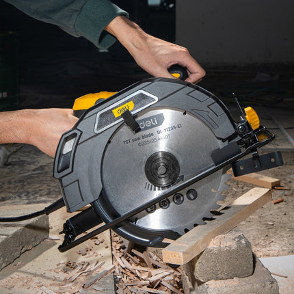 Deli Tools 2200W Circular Saw , EDL-YJ235-E1