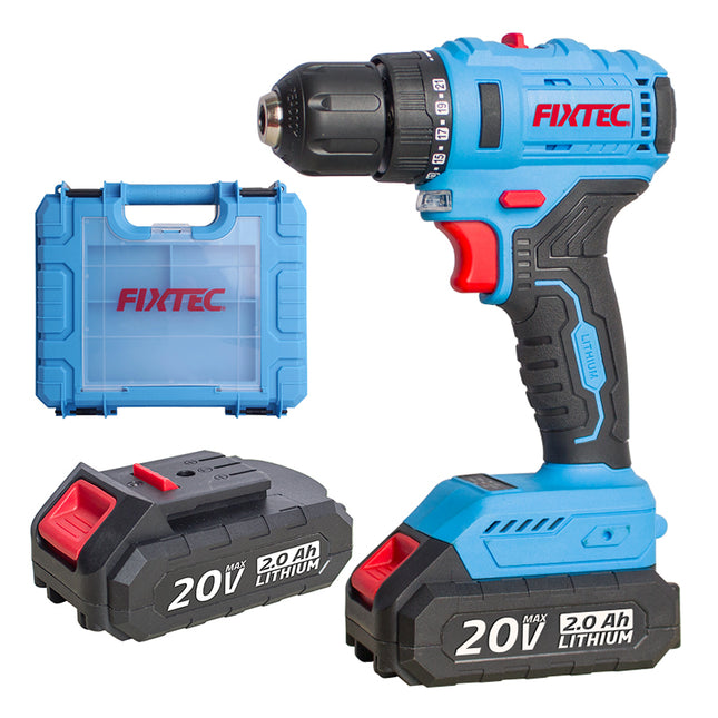 FCD20L04Fixtecمثقاب سائق برغي لاسلكي 20 فولت بدون فرش FIXTEC FCD20L04