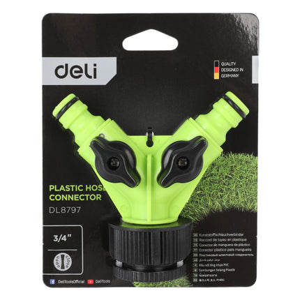 Deli 3/4" Plastic Hose Connector , EDL8797