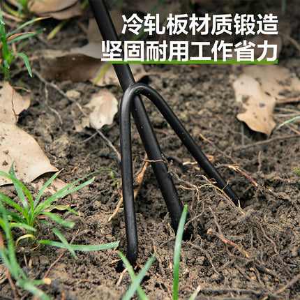 Deli Gardening Three-Tooth Harrow 30cm , DL580823