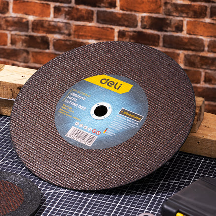 Deli Abrasive Metal Cutting Disc 355mmx3mmx25.4mm , EDH-SZP355-E1