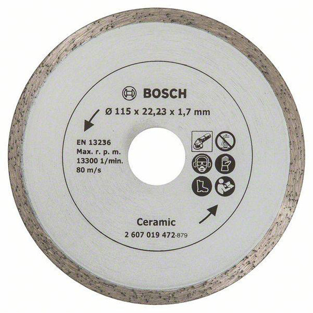 Bosch Tools,2607019472,Diamond Cutting Disc for Ceramic 115x1.7mm