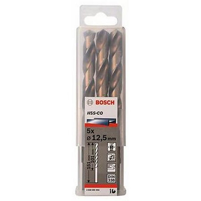 Bosch Tools,2608585904,Metal Drill Bit HSS-CO Set | 12.5x101x151mm - 5pcs