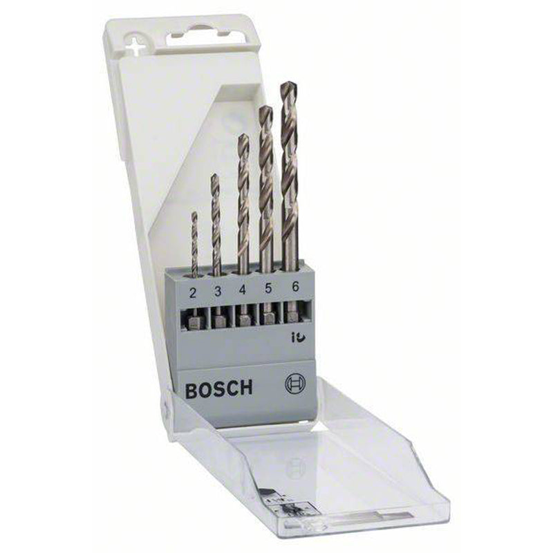 Metal Drill Bit HSS-G Set 2/3/4/5/6mm 5pcs Online Toolmart