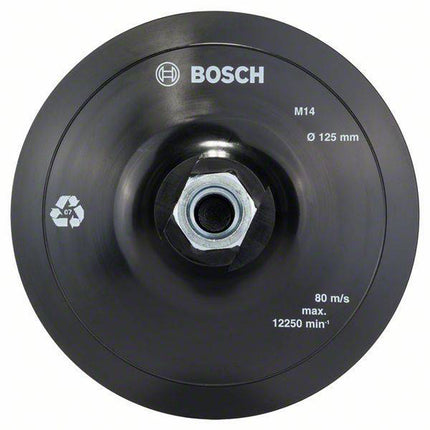 Bosch Tools,2608601077,Rubber Backing Pad with M14 flange thread 125mm