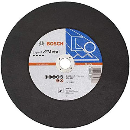 Bosch Tools,2608603222,Chop Saw Disc Standard for Metal 12" 300x3.0x25.4mm A 30 S BF