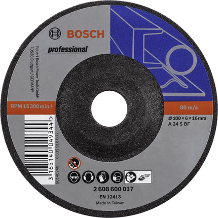 Bosch Tools,2608603225,Grinding Disc for Metal 125x6.8x22.23mm