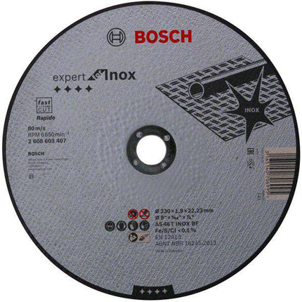 Bosch Tools,2608603407,Cutting Disc Expert for Inox 230x1.9x22.23mm