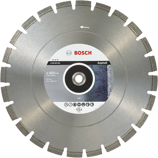 Bosch Tools,2608603642,Diamond Cutting Blade Asphalt | 400x20/25 x 3.2 x 12mm