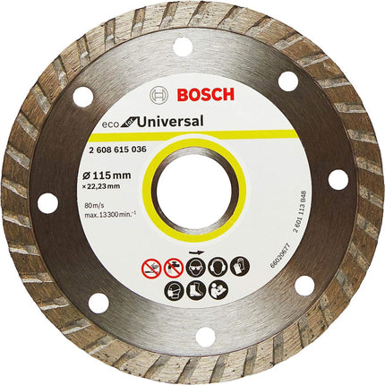 Bosch Tools,2608615036,Diamond Cutting Disc ECO for Universal Turbo 115mm