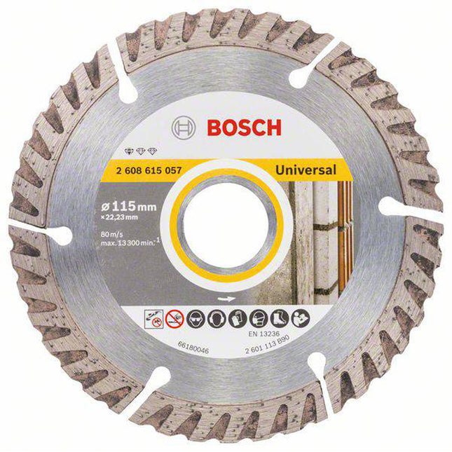 Bosch Tools,2608615057,Diamond Cutting Disc Standard for Universal 115X22.23mm