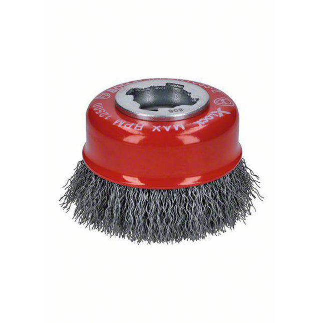 Bosch Tools,2608620725,Cup brush X-LOCK Crimped 75mm Steel 0.3mm