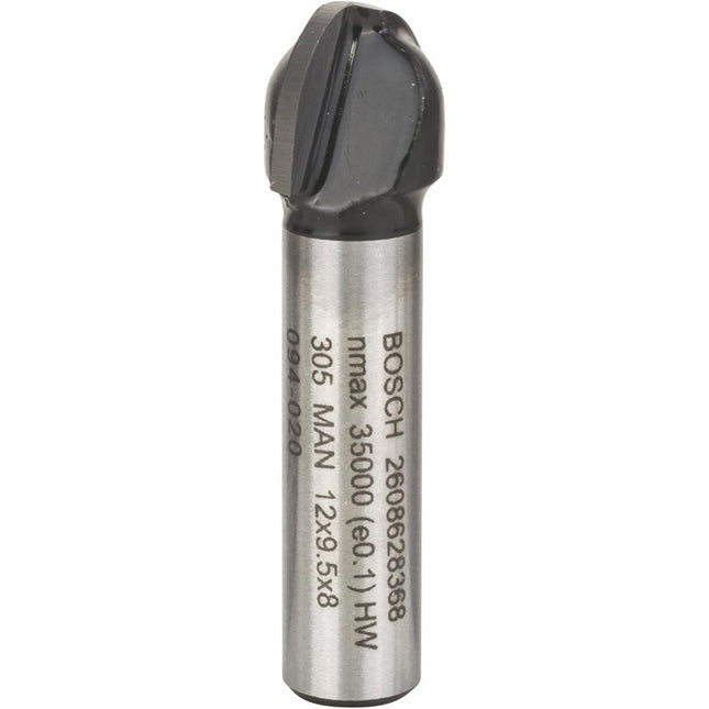 Bosch Tools,2608628368,Core Box Bit 8mm, R1 6mm, D 12mm, L 9,2mm, G 40mm