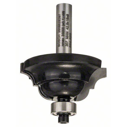 Bosch Tools,2608628397,Edge Forming Bit D 8mm, R1 6,3mm, B 15mm, L 18mm, G 60mm