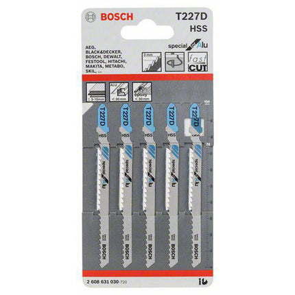 Bosch Tools,2608631030,JSB Set T 227D Special for Aluminum 5pcs