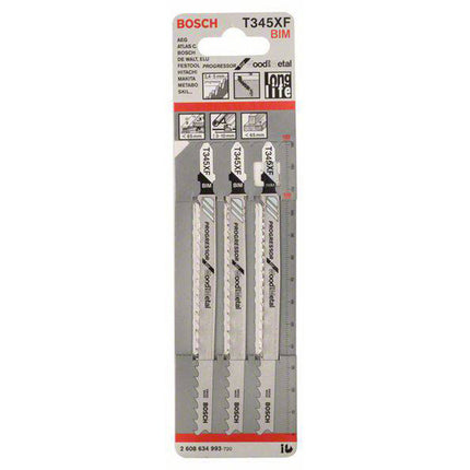 Bosch Tools,2608634993,JSB Set T 345XF RB Progressor for Wood/Metal 3pcs