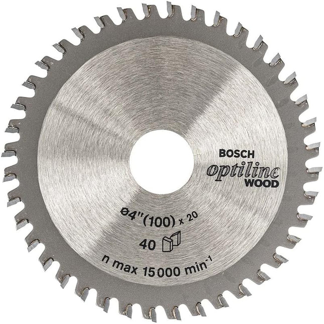 Bosch Tools,2608640838,CSB Optiline Wood H 100x20mm-40