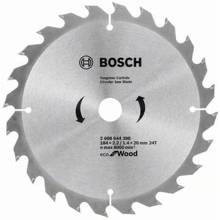 Bosch Tools,2608644398,CSB ECO Wood H | 184x20mm-24