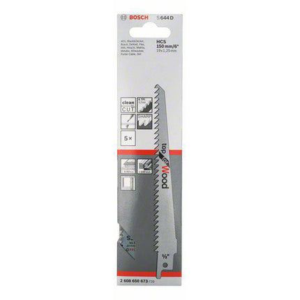 Bosch Tools,2608650673,RSB Top for Wood S644D 5pcs