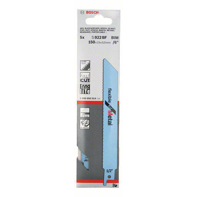 Bosch Tools,2608656014,RSB BIM Flexible for Metal S922BF 5pcs