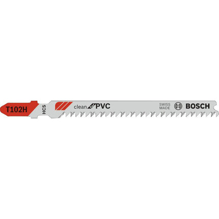 Bosch Tools,2608667446,JSB Set T 102H HCS Clean for PVC 5pcs