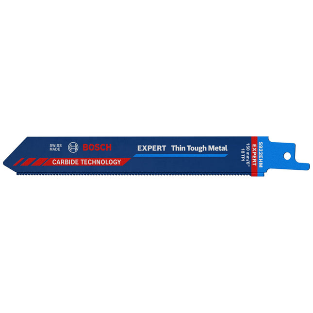 Bosch Tools,2608900361,Recip Sawblade -  S922EHM | Thin Tough Metal- 3 pcs