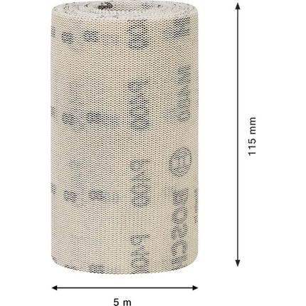 Bosch Tools,2608900793,Sanding Net roll - M480 | 115x5mm-400