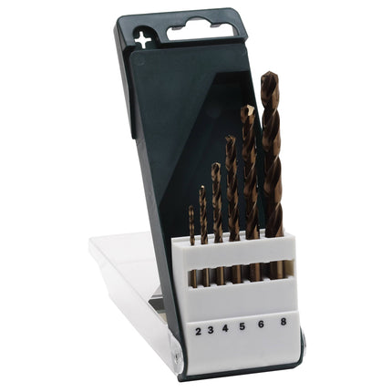 Bosch Tools,2609255087,Metal Drill Bit HSS-CO Set 2-8mm 6pcs