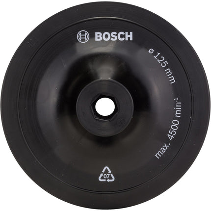 Bosch Tools,2609256281,Backing Pad 125mm For Clamping