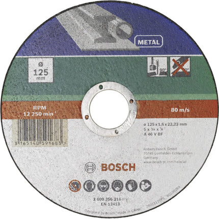 Bosch Tools,2609256315,Cutting Disc for Metal 115x2.5x22.23mm