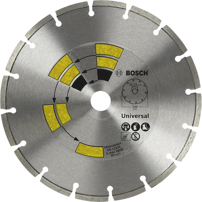 Bosch Tools,2609256402,Diamond Cutting Disc Universal All-Purpose 180X22.23 mm