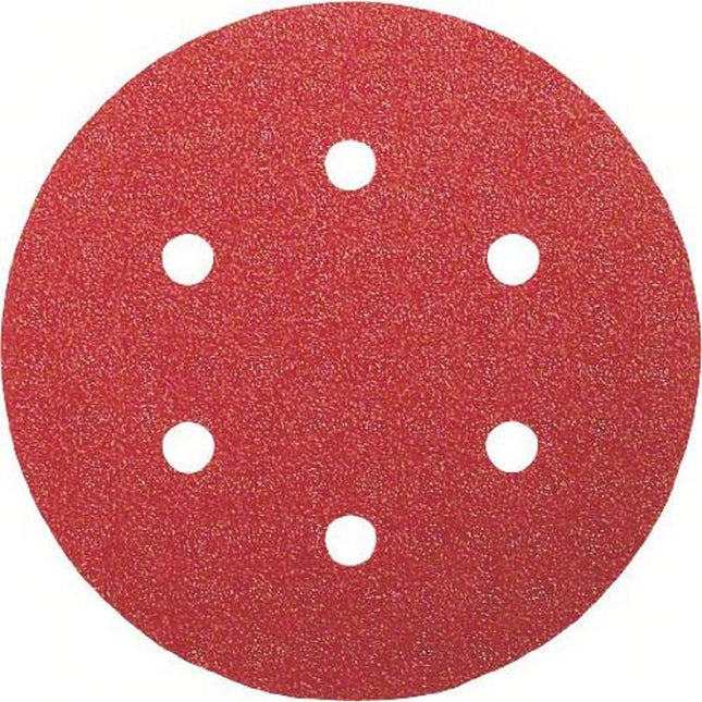 Bosch Tools,2609256A34,Set of Sanding Discs Diamater 6 holes, 150mm G240 5pcs