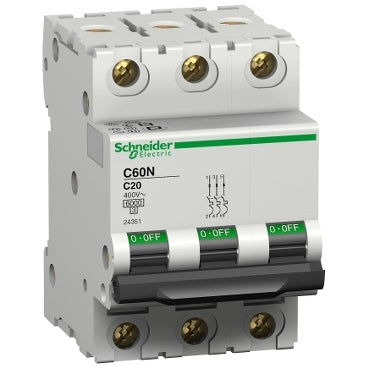 Schnider Circuit breaker | C60N 3P 10A C