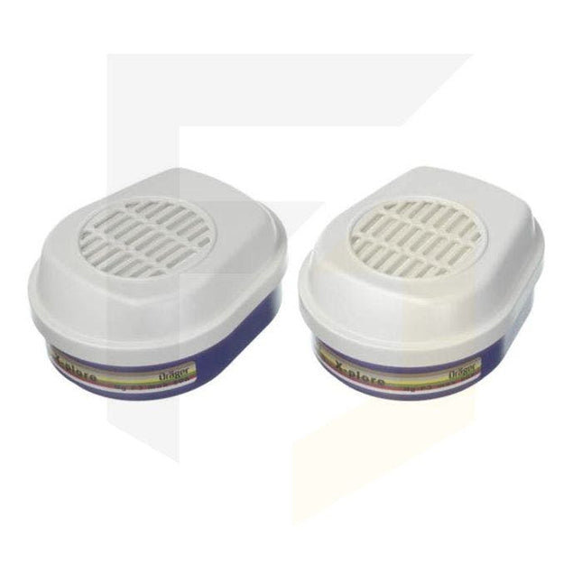 6738778Drägerمرشحات غاز درجر بايونت A1B1E1 عبوة 10 أزواج