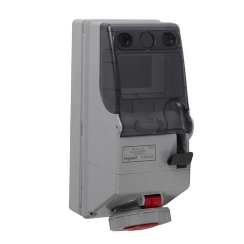 056666Legrandوحدة Legrand P17 Tempra المدمجة للمقابس الصناعية 16A IP66