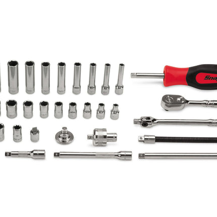 134ATMPSnap-Onمجموعة مقابس SAE 34 قطعة من Snap-on