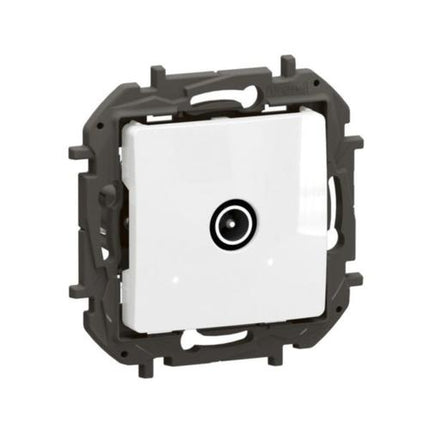 NP4104WHLegrandمقبس تلفاز Niloé نهائي أبيض مثبت بالتجويف