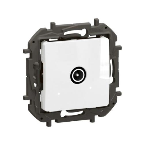 NP4104WHLegrandمقبس تلفاز Niloé نهائي أبيض مثبت بالتجويف