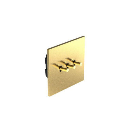 AR-68209Legrandمفتاح ثلاثي القطب أحادي الاتجاه آرت دارنولد ذهبي مصقول 20AX