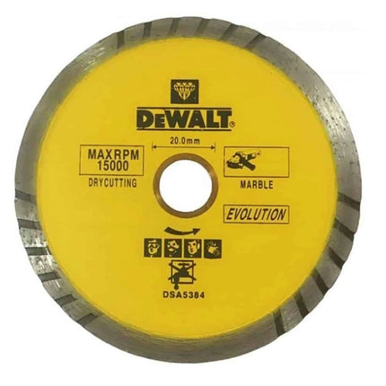 DX3921DEWALTعجلة ديوالت DX3921 الماسية الهجين تربو ريم 115x22.23mm