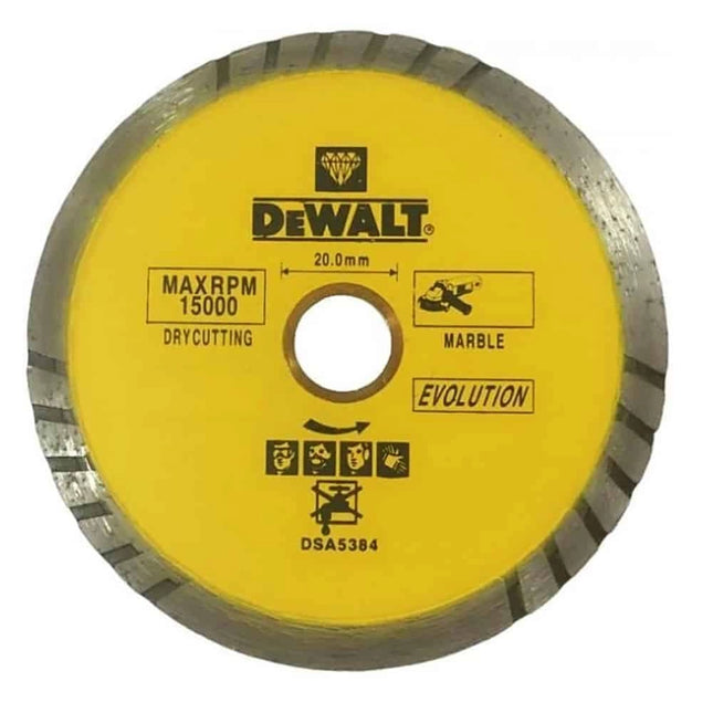 DX3921DEWALTعجلة ديوالت DX3921 الماسية الهجين تربو ريم 115x22.23mm