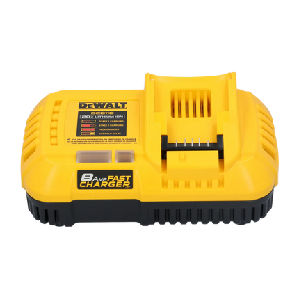 DCB118DEWALTشاحن ديوالت السريع 8 أمبير Flexvolt 20V MAX 60V DCB118